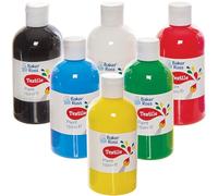 Baker Ross FN248 Vernice tessile 150ml - Confezione da 6, Vernice per tessuti per arti e mestieri tessili
