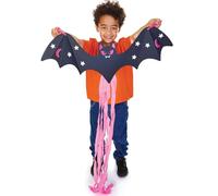 Baker Ross FN594 Kit decorativi giganti con pipistrelli da appendere - Confezione da 4, kit di lavoretti spaventosi per Halloween per bambini, perfetti per decorazioni di feste e per l'aula