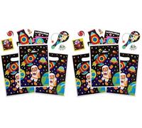 Baker Ross FX320 Sacchetti di Compleanno Sistema Solare - Set di 20, Decorazione per Compleanno per Bambini