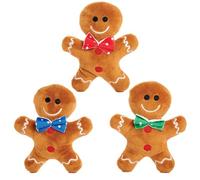 Baker Ross FX333 Peluche Omino di Pan di Zenzero - Confezione di 3, Giocattoli per Bambini