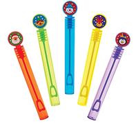 Baker Ross FX403 Bolle di Sapone Toccabili con Personaggi di Natale - Confezione di 10, Giochi per Bambini