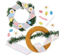 Baker Ross FX974 Kit ghirlanda pasquale - 1 kit, Kit per realizzare ghirlande pasquali per bambini