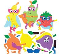 Baker Ross Kit Calamite Frutta Mix&Match, artigianato per bambini (confezione da 8)