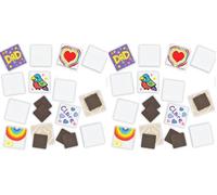Baker Ross Mattonelline in ceramica con calamita per bambini (confezione da 2)