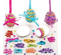 Baker Ross Paillettes per le Uova di Pasqua - Confezione da 3, Mestieri Per Bambini (AT426)