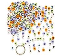 Baker Ross Perline lettere dell'alfabeto per bambini (confezione da 400)