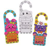 Baker Ross Poster per porte di Pasqua (confezione da 10) - Hobby creativi per bambini e adulti AT508
