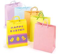 Baker Ross Sacchetti Regalo Pastello - Confezione da 10, Sacchetti per Feste per Bambini (AF2623)