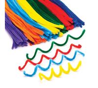 Baker Ross Scovolini nei Colori dell'arcobaleno (Confezione da 120) - Colori Blu e Verdi Assortiti per attività Creative per Bambini
