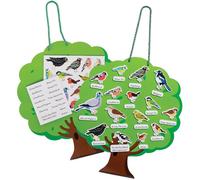 Baker Ross VC111 Kit albero magnetico per l'identificazione degli uccelli - ciascuno, lavagna magnetica educativa per uccelli