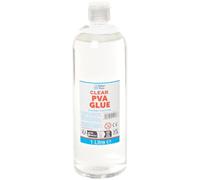 Baker Ross VC366 Colla PVA trasparente, 1 litro l’una, colla PVA trasparente, colla per fare lo slime