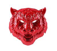 BakerMiche Auto Start Stop Pulsante Copertura Personalizzato Motore Auto Tigre Pulsante di Avvio di Pressione Protezione antigraffio Metallo Rosso Universale Motore Interruttore di Accensione