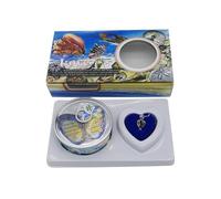 BakerMiche Set di collane con perle dei desideri per bambini e adulti, collana con perle "Make a Wish", kit fai da te di collane con perle d'acqua dolce e kit di collane con ciondolo a gabbia a forma