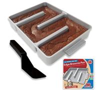 Baker's Edge Nonstick Edge Brownie Pan 6