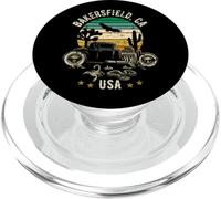 Bakersfield, California, Stati Uniti, Hotrod, design retrò al tramonto nel deserto PopSockets PopGrip per MagSafe