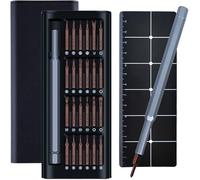 BAKESHU Set de tournevis de précision, Mini Set d'outils,Set de tournevis Torx Petit, Set de réparation de lunettes d'horloger.Réparation pour phone, ipad, Macbook, Switch, PS, Xbox, Laptop (26 en 1)