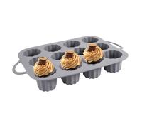 Bakeware - Stampo in silicone per pasticceria, riutilizzabile, antiaderente, gadget da cucina per uso alimentare, per muffin, torte, cioccolato