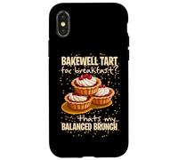 BAKEWELL TART FOR BREAKFAST? THATS MY BALANCED BRUNCH Custodia per iPhone X/XS