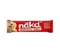 Bakewell Tart - Nakd Raw Fruit Nut Bars 35 g ciascuno, senza zucchero, confezione da 9