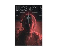BAKHFTR Lies of P, poster stampato su tela, stile gotico, decorazione artistica da parete per soggiorno, camera da letto, 50 x 75 cm