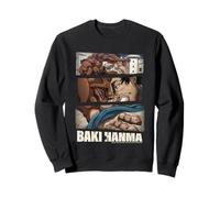 Baki Hanma Il Grappler Vs Biscuit Oliva Anime Manga Felpa
