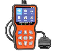 bakibo OBD2 Auto Diagnostica, Diagnosi Auto Professionale in Italiano Lettura Errori Motore Scanner Diagnosi Completa della Batteria EOBD per VW, Audi e Tutti i Veicoli OBD 2 dal 2003 in Poi, Nero
