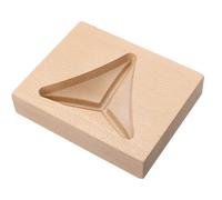 Baking a forma di triangolo in legno Pressa da pressa 3D pasticceria pane da