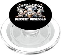 Baking Chef Gnome Graphic For Women And Men Funny Baker PopSockets PopGrip per MagSafe