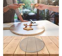 Baking Convenience - Teglia rotonda in alluminio per pizza da 48,3 cm, progettata per versatilità in cucina (48,3 cm)