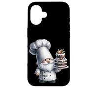 Baking Dad Gnome Graphic For Bakers And Funny Grandpa Life Custodia per iPhone 16