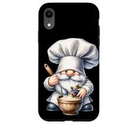 Baking Gnome For Bakers With Mixing Bowl Set For Pastry Chef Custodia per iPhone XR
