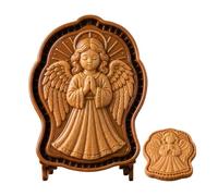Baking Pie Molds, Christmas Nativity Cutters, Reusable Non-Stick Mini Mold | Christmas Baking Molds, Non-Stick Pie Cutters, Reliable Reusable Nativity Mold with Secure Use, Food Grade Tool