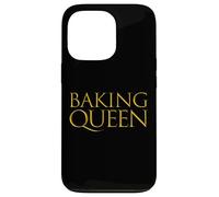 Baking Queen Cake & Cookies Pasticceria Chef Cioccolato Cake Baker Custodia per iPhone 13 Pro