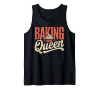 Baking Queen Crowned Chef Cute Baking Lover Canotta