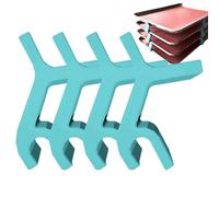 Baking Sheet Stacker - 4-Piece Tray Divider Set, Stabilizing Pan Bracket, Reusable Organizer | Kitchen Buffet Entertaining Gathering Reunion Food Display Cooking Tool Equipment Party Serving Accessory