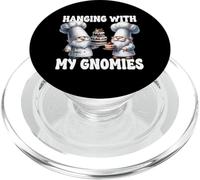 Baking Tasty Cakes Hanging With My Gnomies Funny Baker Gnome PopSockets PopGrip per MagSafe