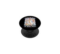 Baking The World A Better Place Cute Goose Pun Bake Design PopSockets PopGrip Adesivo