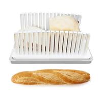 Baking Toast, Splicer Board, 13,19 x 8,46 x 5,71 in Regolabile, Thickness Control, Compact Design for Homemade Bread, Slicing, Cheese Prep, Ham Cutting, Sandwich Making, Kitchen Use