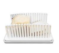 Baking Toast Splicer, Homemade Toast Slicer, Thickness Bread Cutter, Adjustable Board For Cheese, Ham, , Easy To Use Cutting Tool, Precise Slices, Color White