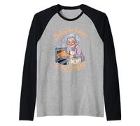 Baking with Grandma Is My Comfort Cucina Sana - Maglia con Maniche Raglan