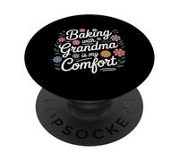 Baking With Grandma Is My Comfort Cucina sana |- PopSockets PopGrip Adesivo