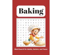 Baking Word Search Puzzle Book: Word Searches with Easy to Read Print about Baking, Cookies, Recipes and More | 6x9 inches | 50+ Puzzles ... Gift for Vacations, Holidays, and Free Times
