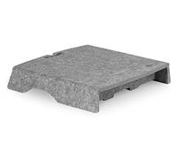 Bakker Elkhuizen BNEQR50CLGY supporto per monitor Q-riser 50 Circolare grigio chiaro