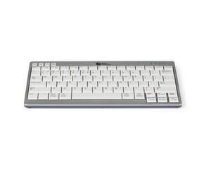 Bakker Elkhuizen BNEU950WUS Keyboard US QWERTY Ultraboard 950 white-silver/wirel