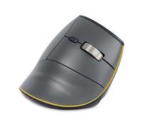 BakkerElkhuizen FastForward mouse Ufficio Mano destra RF Wireless + Bluetooth + USB Type-C Ottico 500 DPI (BakkerElkhuizen FastForward Right-handed 3 Mode Ergonomic Vertical Rechargeable mouse. The F