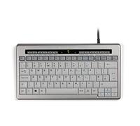 Bakker & Elkhuizen BNES840DUK Keyboard QWERTY S-board 840 Design USB silver-whit