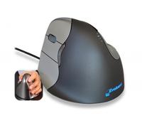 BakkerElkhuizen Evoluent4 mouse Bureau Sinistra Laser 2600 DPI - Nouvo