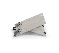 BakkerElkhuizen FlexTop 270 Supporto per computer portatile Grigio 40,6 cm [16] (The BakkerElkhuizen FlexTop2 Laptop stand is a lightweight [Just 320g]; compact and collapsible laptop stand [just 4mm