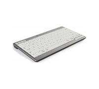 Bakker Elkhuizen BNEU950WUS Keyboard US QWERTY Ultraboard 950 white-silver/wirel