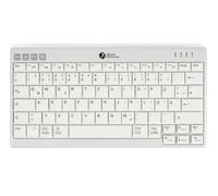 BakkerElkhuizen UltraBoard 950 V2 tastiera Casa USB + Bluetooth QWERTZ Tedesco Grigio scuro, Grigio chiaro NEW